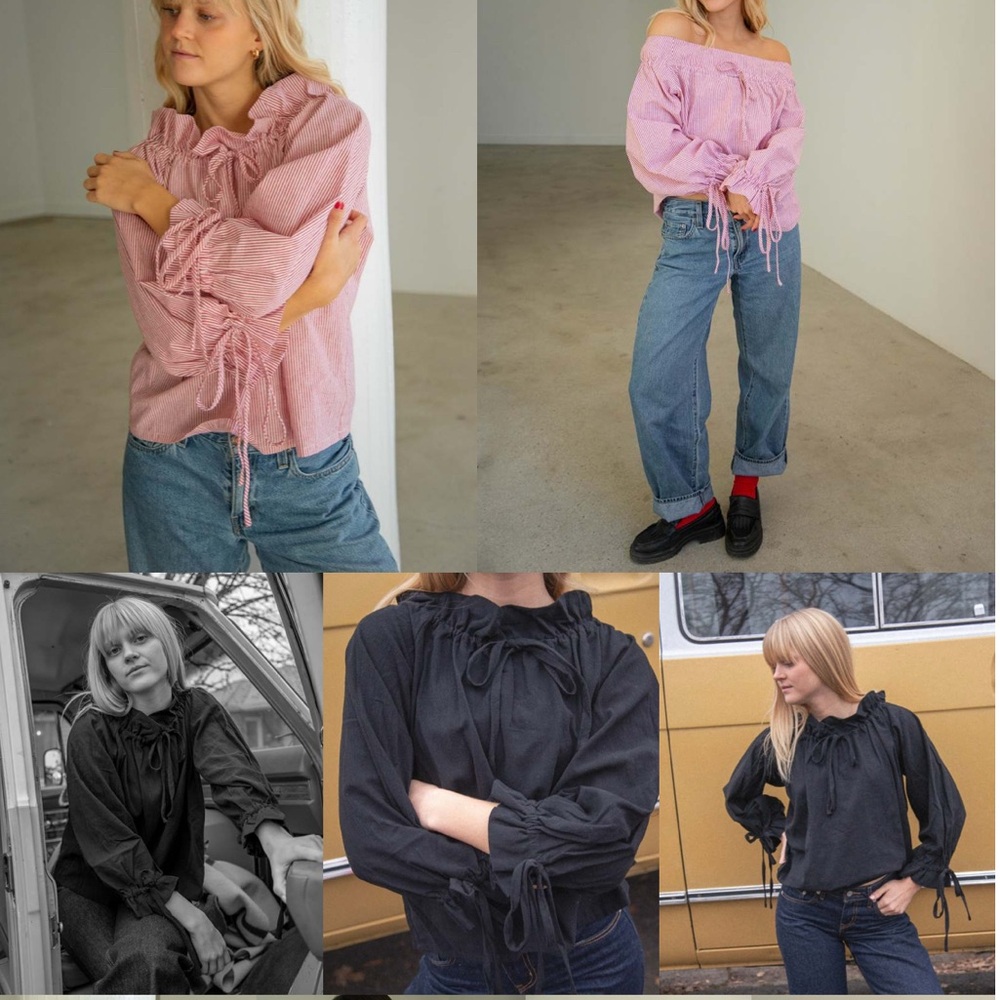 SONDERHAUS Long Sleeve Blouse XL “The Ruth Blouse”